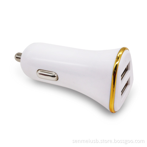 Senmei standard quality universal portable usb cell phone charger,mobile travel car charger